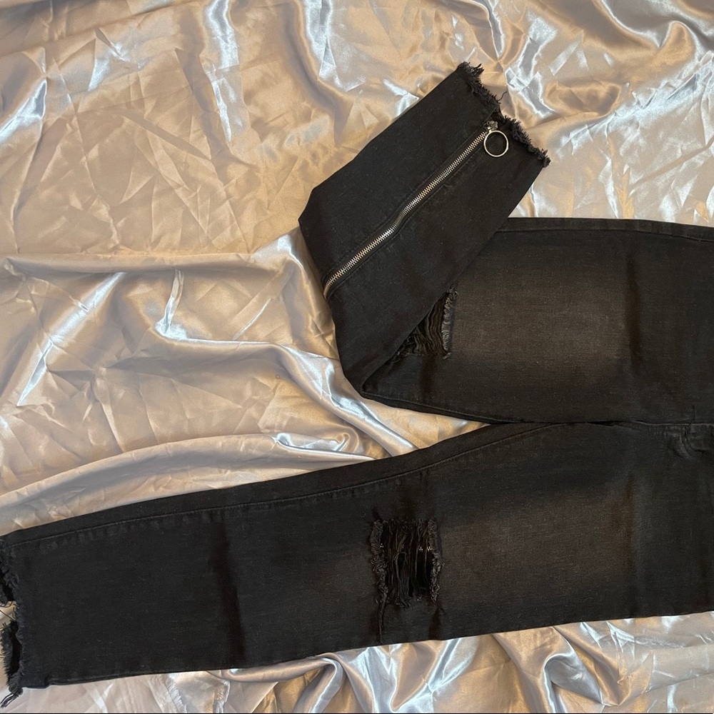 Black MOM Jeans